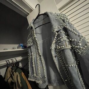 Jean pearl jacket